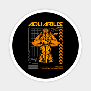 Aquarius Camus Saint Seiya Sci Fi Style Magnet